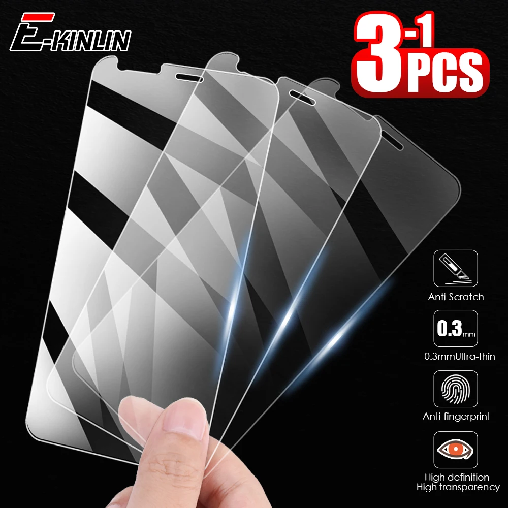 Clear Toughened Glass Protective Film For Google Pixel 8 7 7a 6 6a 5 5a 4a 4 3a 3 2 XL 3aXL 4XL Screen Protector Tempered Glass