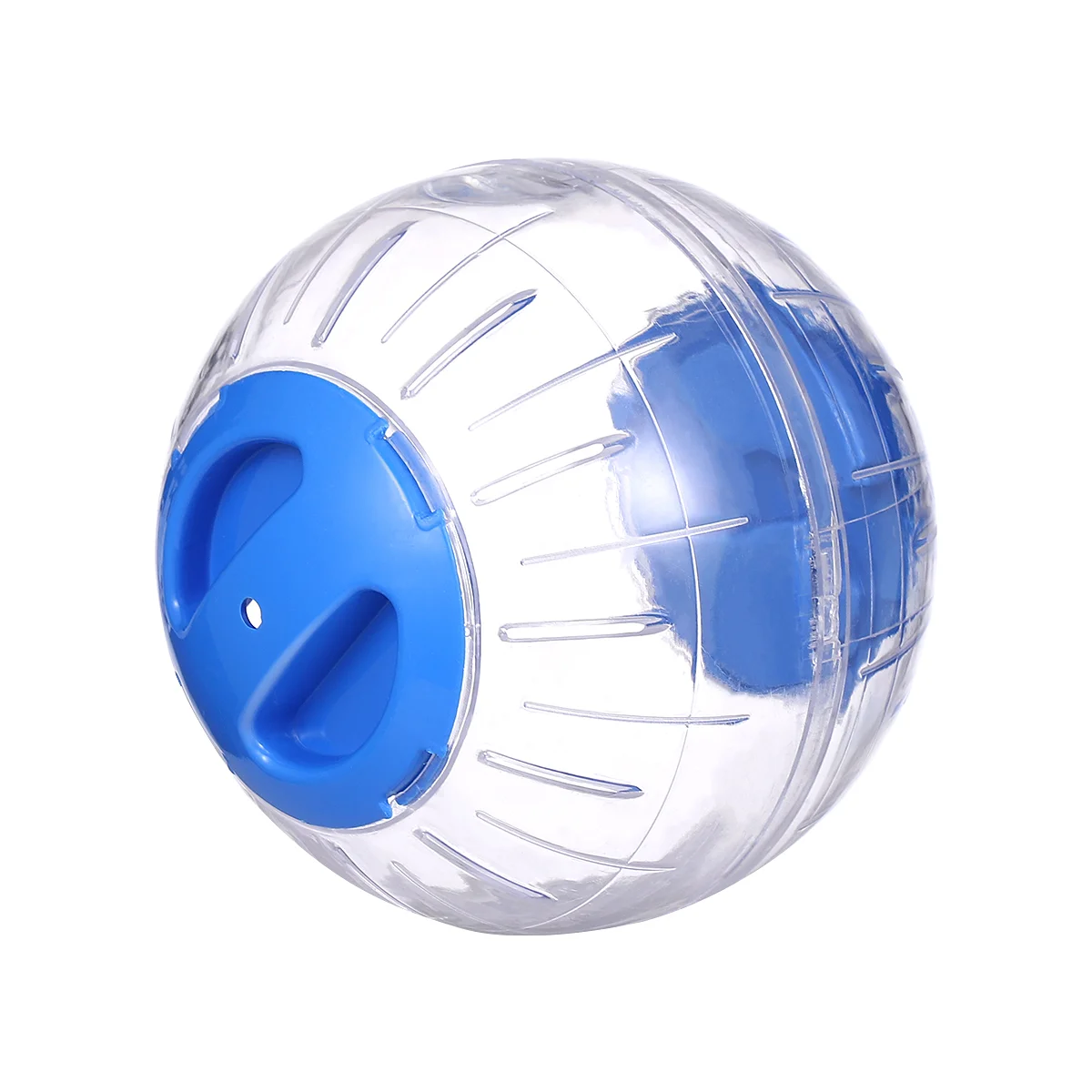 

UEETEK Transparent Pet Hamster Exercise Ball Mini Plastic Toys (Blue) Pet Toys Hamster Toys Hamster Mini