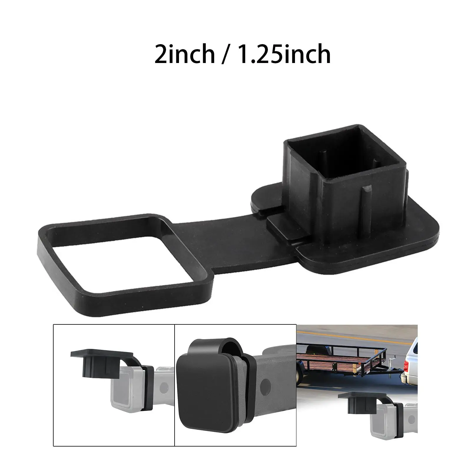 

Trailer Hitch Cover Tow Eye Hook Cover Front Towing Tow Retrofit Replacement