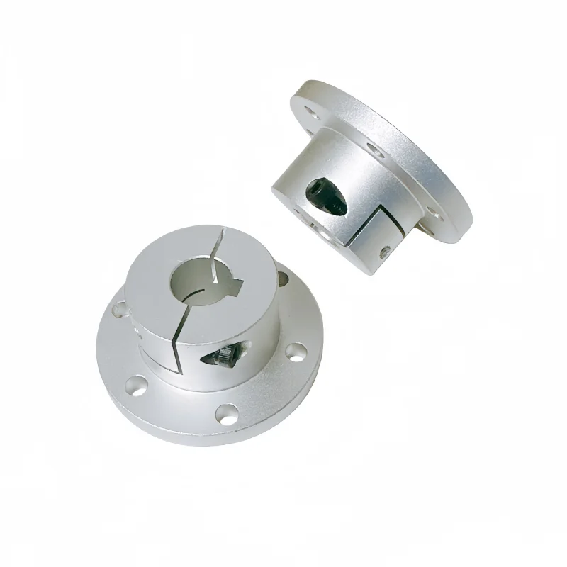 High-torque flange coupling High-quality Industrial-grade Locking Type Aluminum Alloy Flange With Key Groove (Hole 5-18mm)