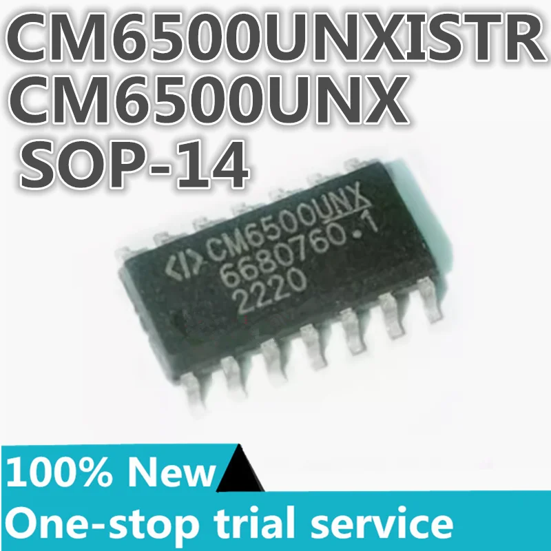 5-100pcs %New CM6500UNX CM6500UNXISTR package SOP14 power management IC