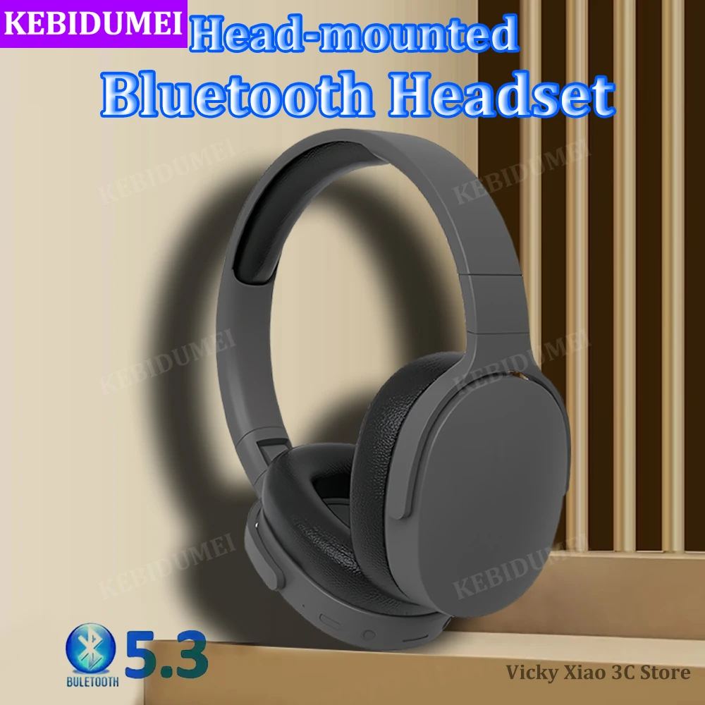 Bluetooth 5.3 Headsets Gaming Headphones Dual Mode Wireless Earphones Foldable Noise Reduction Music Headsets For iPhone Xiaomi