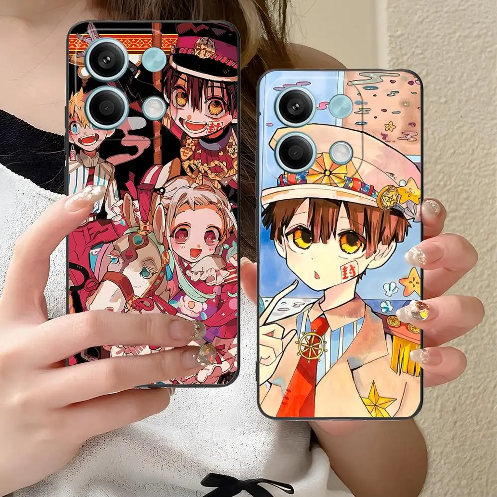

Чехол для телефона Jibaku Shounen Hanako kun для Xiaomi Redmi Note 14 13 12 11 A5 3 2 1 Pro Plus 4G 5G с цветной печатью, роскошный смартфон