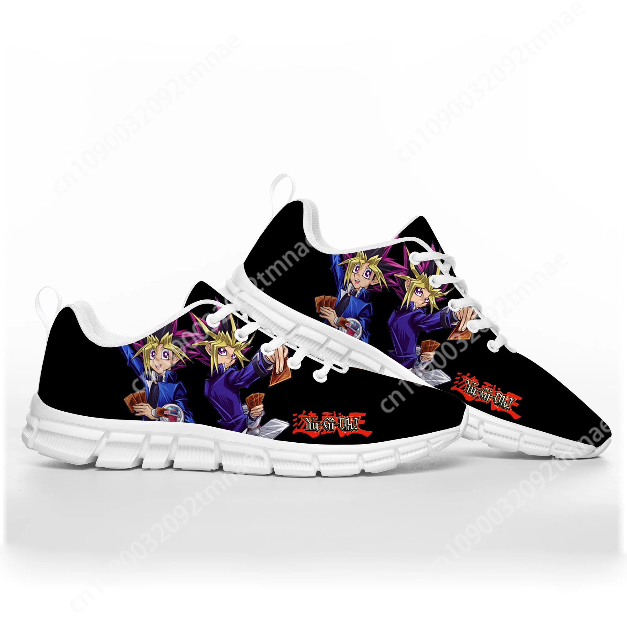 

Anime Yu-Gi-Oh Yami Mutou Duel Monster Card Sports Shoes Mens Womens Teenager Kids Children Sneakers Casual Custom Couple Shoes