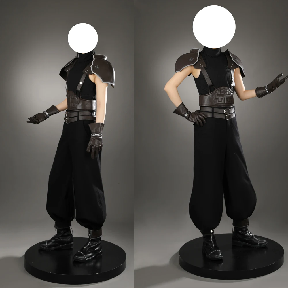 

Zack·Fair Cosplay New Final Fantasy VII 7 Rebirth Cosplay Costume Outfit Uniform Halloween Party Costumes Shoes