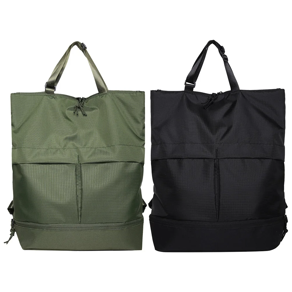 Unisex Trend Backpack Lightweight Women&Men Leisure Handbag Large Capacity Solid Colour Multifunctional Versatile Outdoor Bag