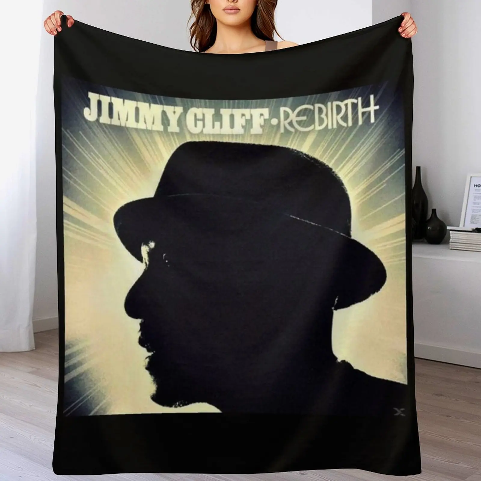 

jimmy cliff reggae jimmy Throw Blanket heavy to sleep for sofa Flannel Fabric Multi-Purpose Blankets