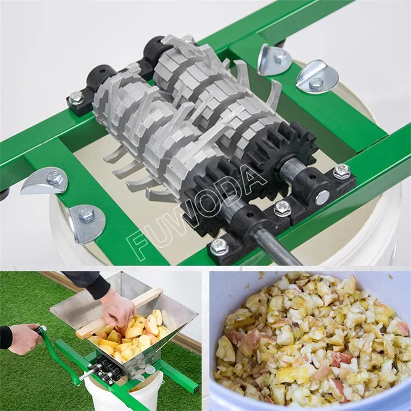 Manual Blueberry Mulberry Strawberry Cherry Crushing Machine Home Wine Making Fruit Grape Crusher