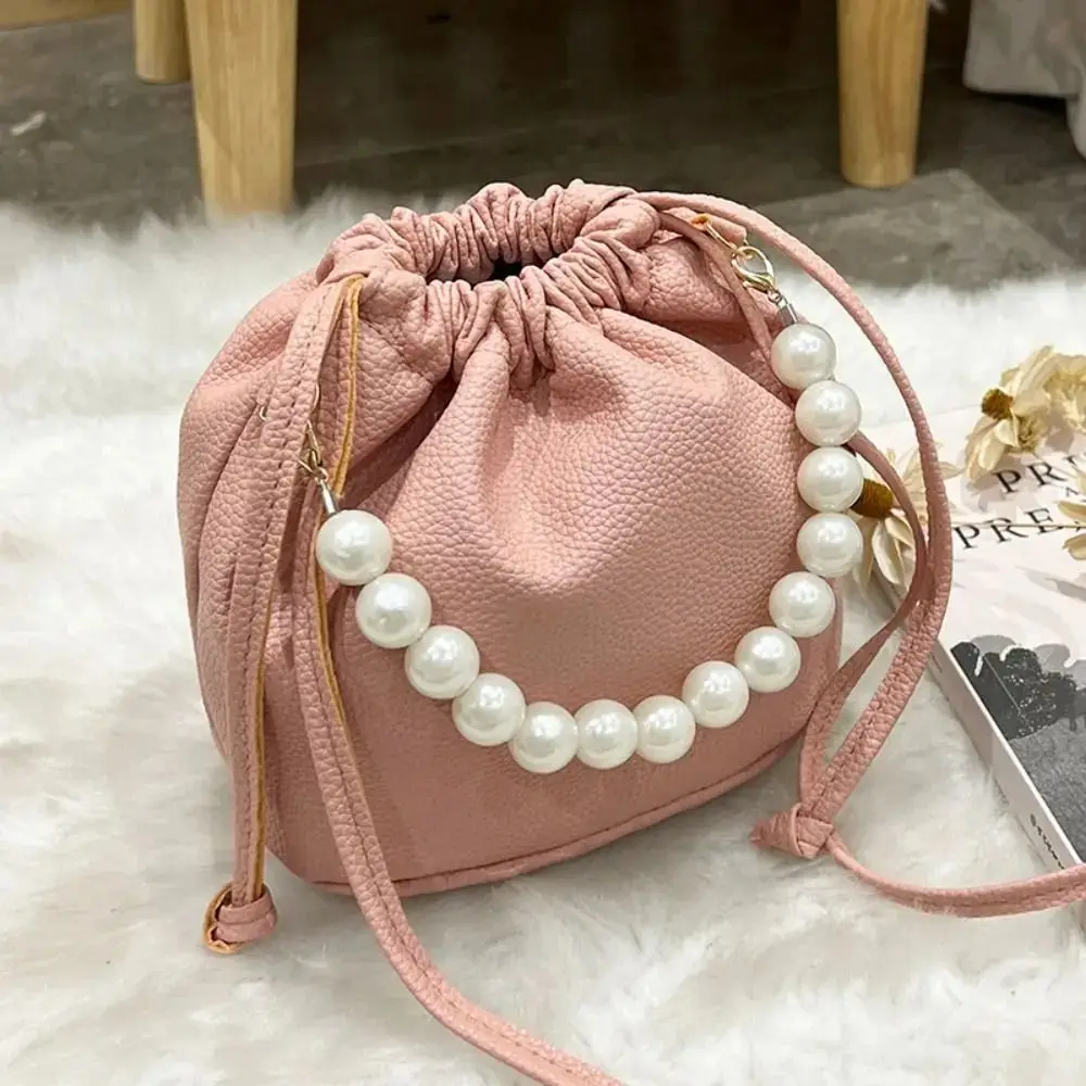 Borse a tracolla in pelle PU Fashion Pearl Lychee borsa a tracolla fantasia borsa a tracolla donna