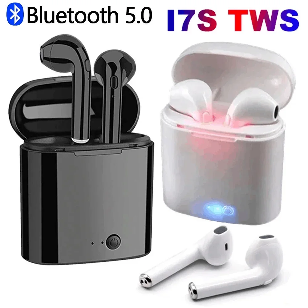 

I7s Tws Headphones Bluetooth 5.0 Earphones Wireless Headsets Stereo Bass Earbuds in-ear Sport Waterproof Headphone Free Shipping