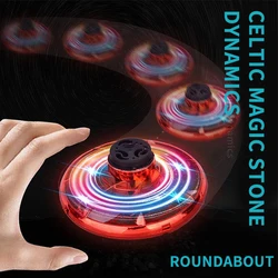 Flynova Flying Spinner UFO Boomerang Mini Drone Magic Led Light Kids Children Adult Fidget Toys Christmas Birthday Gift Children