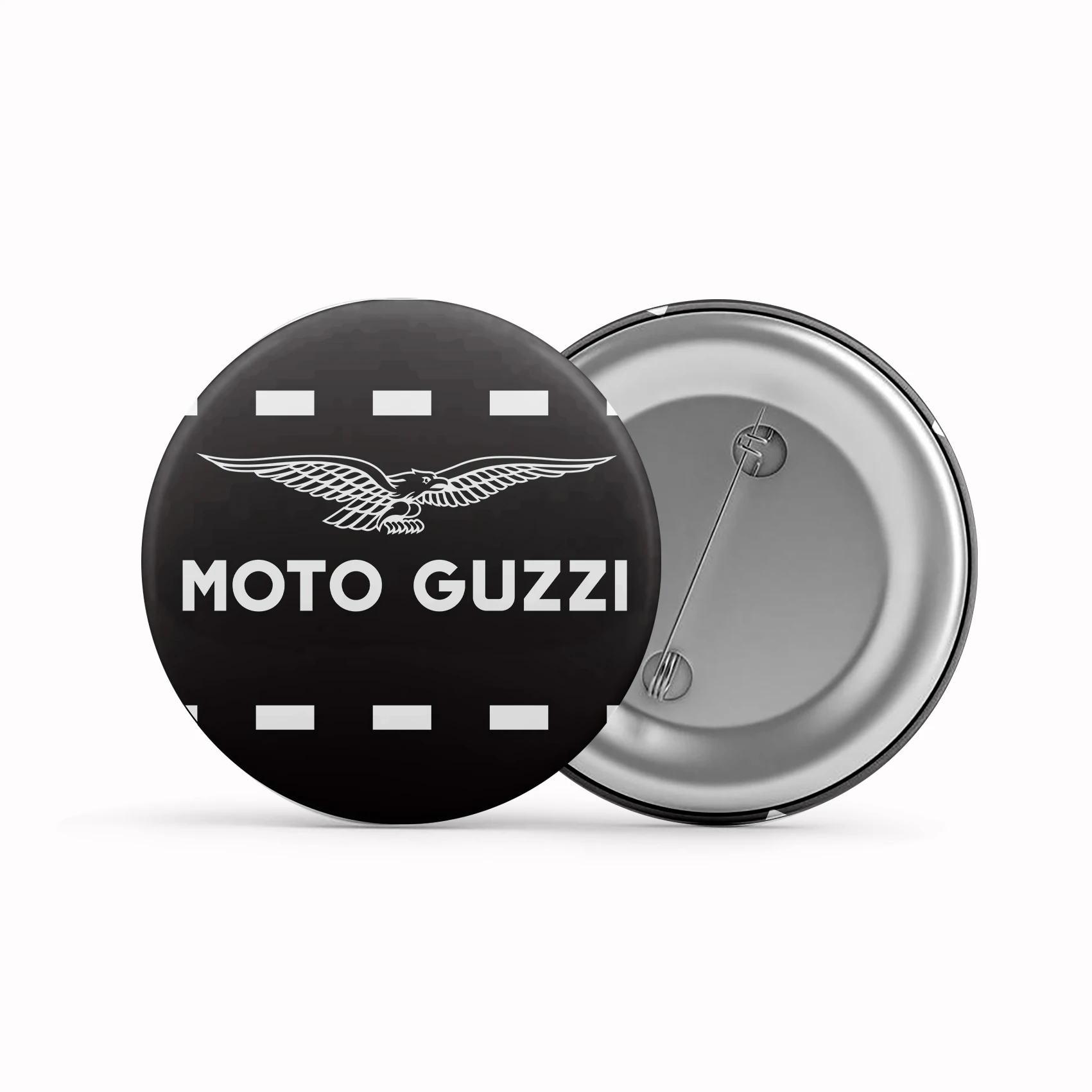 Italy Motorcycle Moto Guzzi Brooch Badge Support Logo Customized Brooch Backpack Accessories Decor Gifts Souvenir HZ-042