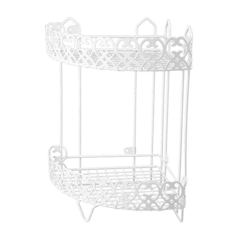 Support toilette mural fer étagère triangulaire