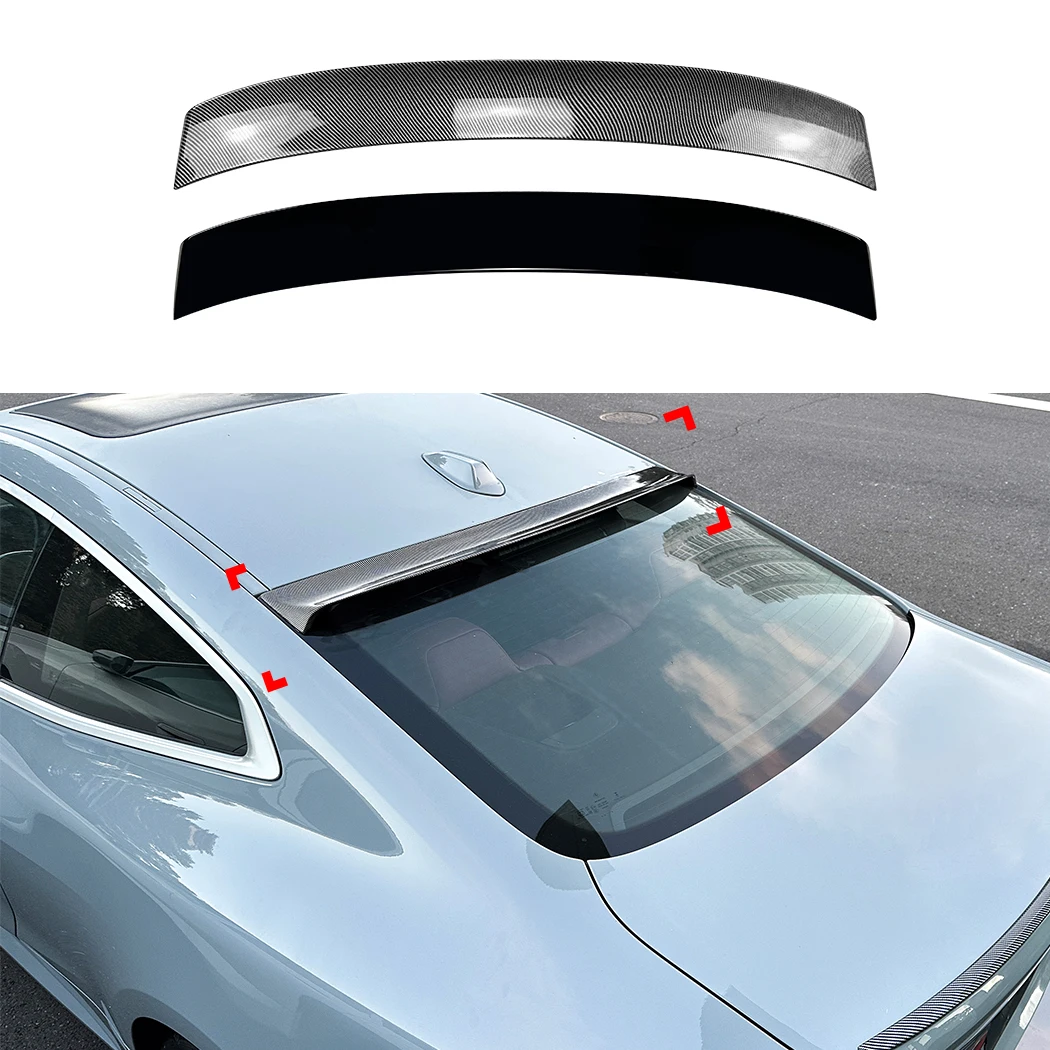 

Car Rear Roof Spoiler Wing Rear Trunk Splitter Diffuser Trim For BMW 4 Series G22 2020-2025 Car Styling