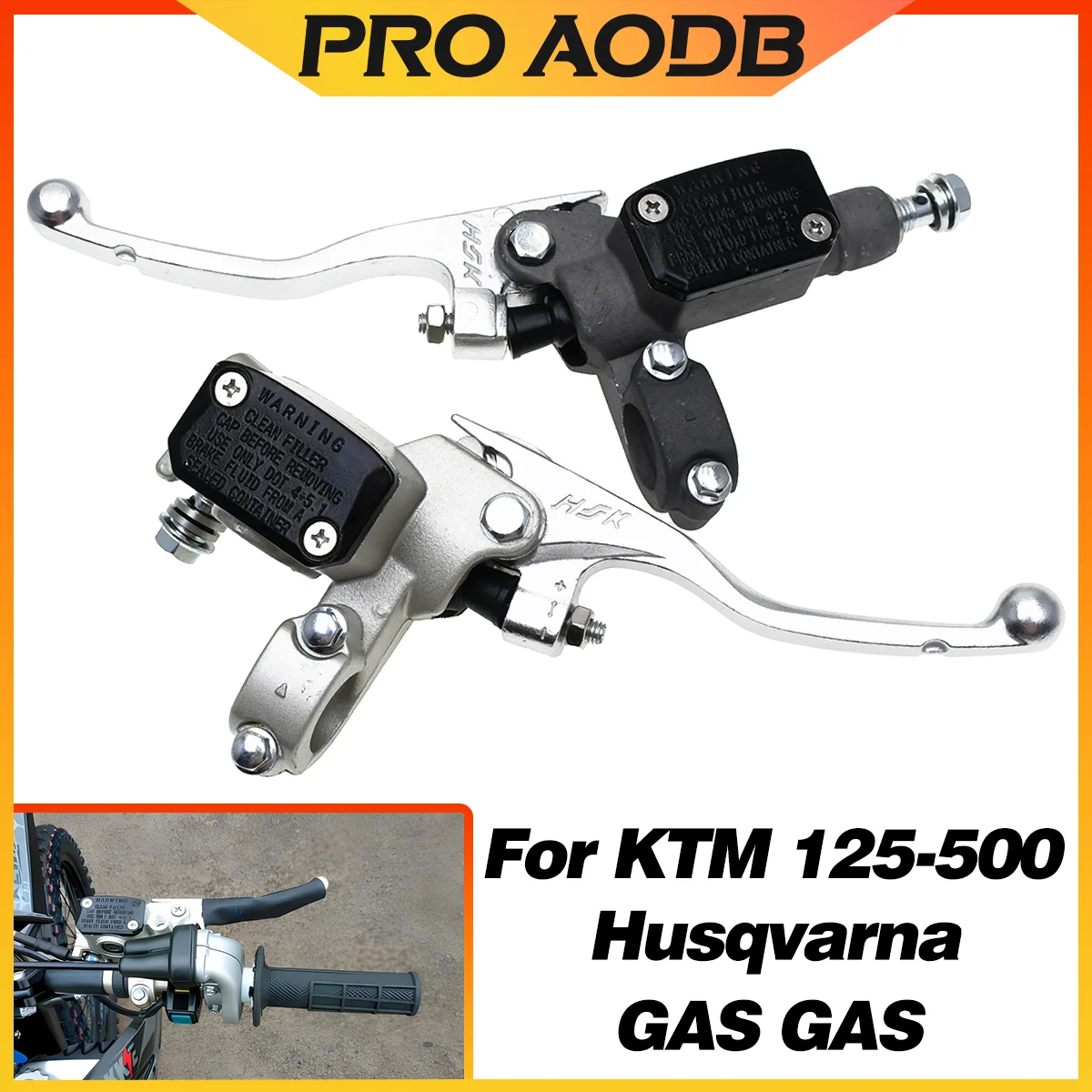 22mm 7/8'' Rechts/Links Hauptbremszylinder Kupplungspumpe Bremshebel Motorrad Für KTM EXC EXCF SX SXF SX-W XC-W XC-F Sechs Tage