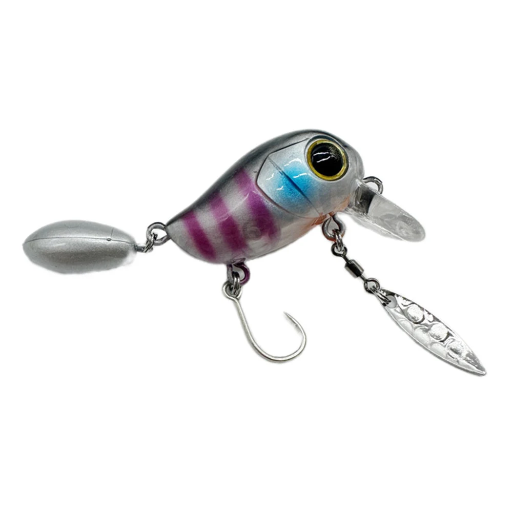2g/30mm Fishing Lure Floating Minnow Top Water Hard Bait Knotty Crankbait Lures Carp Fishing Tackle
