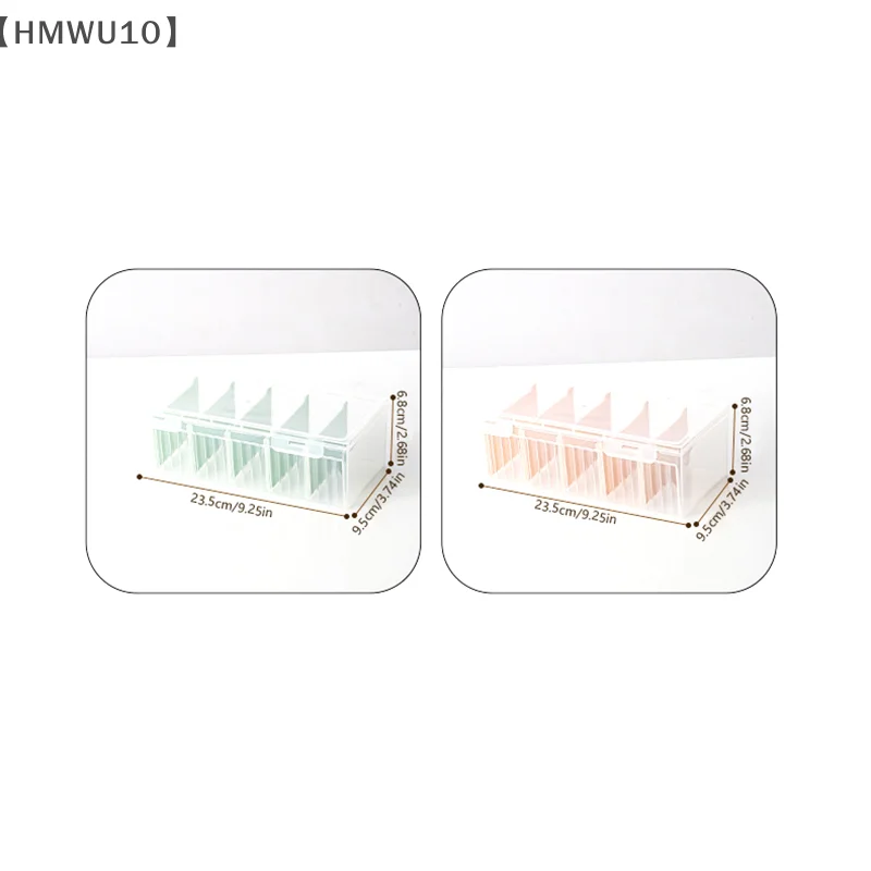 1PC Clear Plastic Compartmentalized Organizer Box Holds 550+ Game Cards Storage Box With Adjustable Divider For Cards