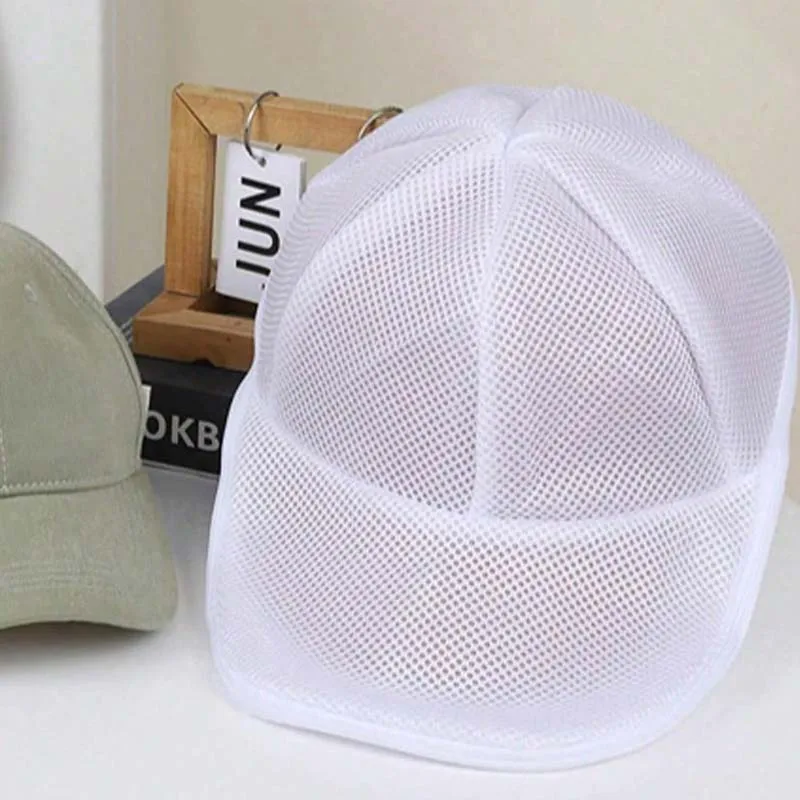 New Baseball Cap Laundry Bags Hat Wash Bag Anti-deformation Washing Machine Hat Mesh Bag Portable Baseball Cap Washing Bags