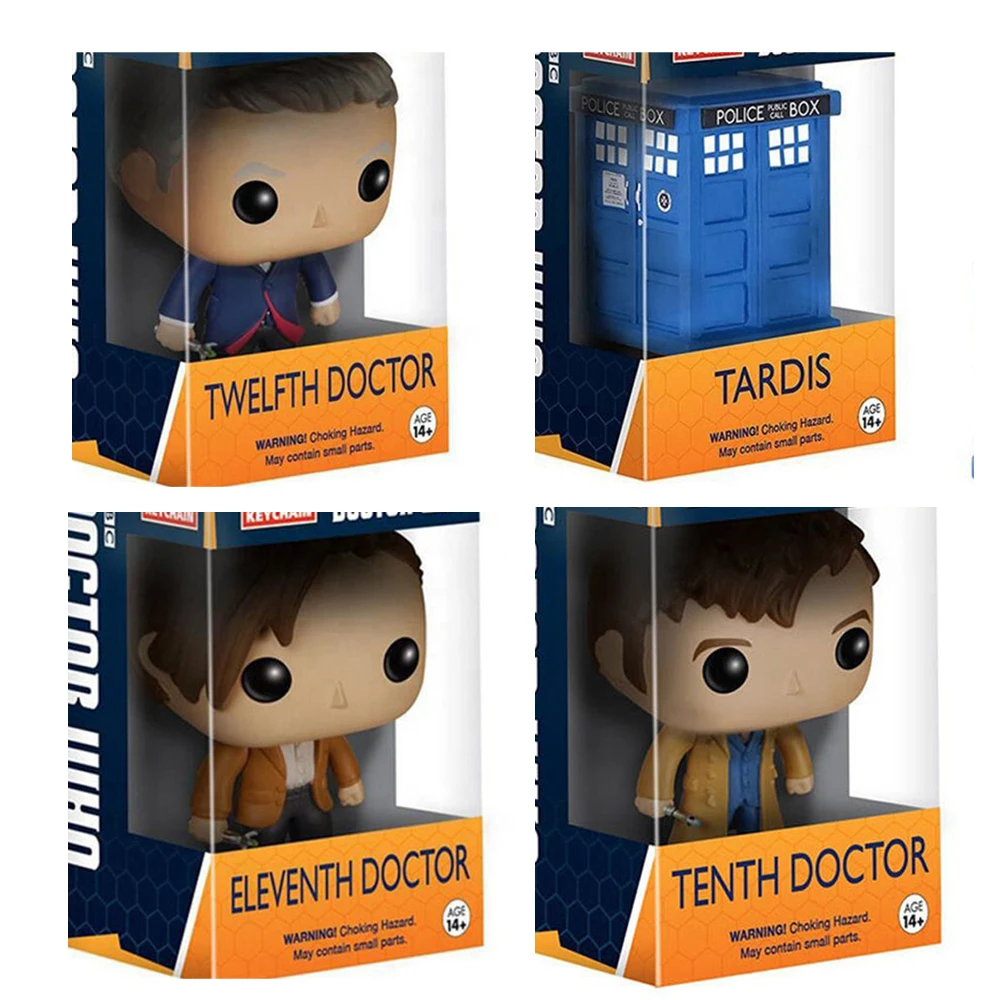 Doctor Series Tardis Figure Collection Pocket Keychain