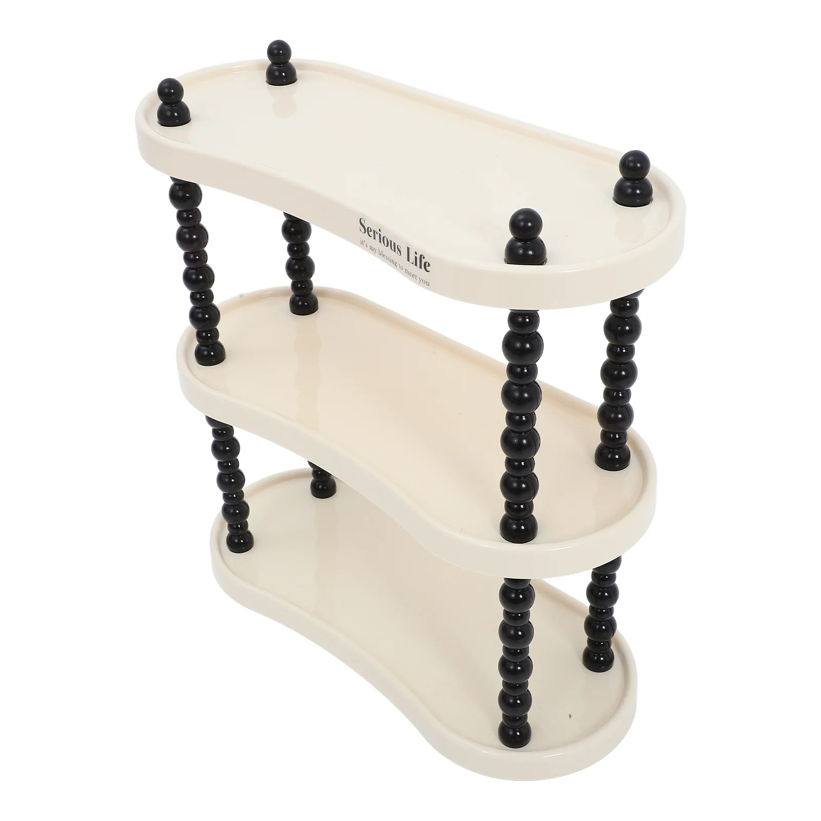 

Three-Layer Desktop Shelf Cup Storage Holder Kitchen Countertop Organizer Makeup Bathroom Storage Rack Desktop Shelf