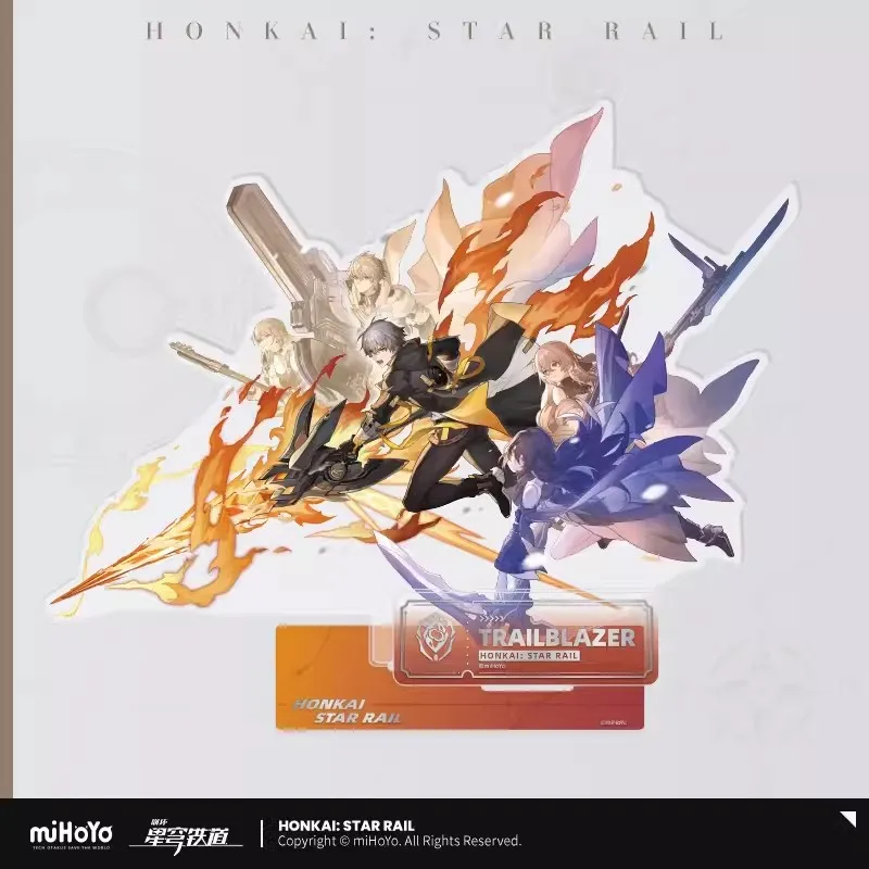 MiHoYo ufficiale Honkai Star Rail Standing Series acrilico Lipai CUN HU MING TU marzo 7th Gepard FuXuan Cosplay regalo secondario