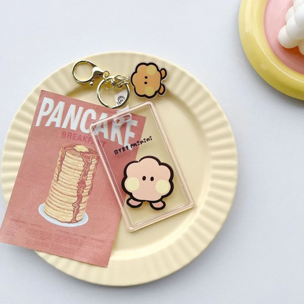 K-pop new bt21 card case - student ID  bus meal card case - chest plate for student meal c meal card protection view 2