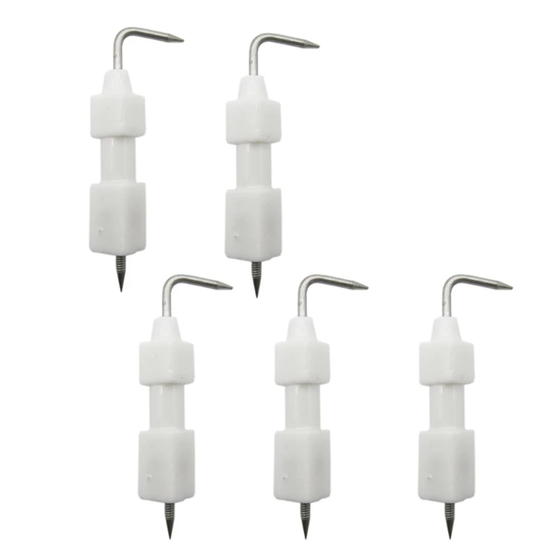 Упаковка из 5 газовых плитов зажигание иглы керамические свечи зажигания замена керамической текстуры для датчика зажигания