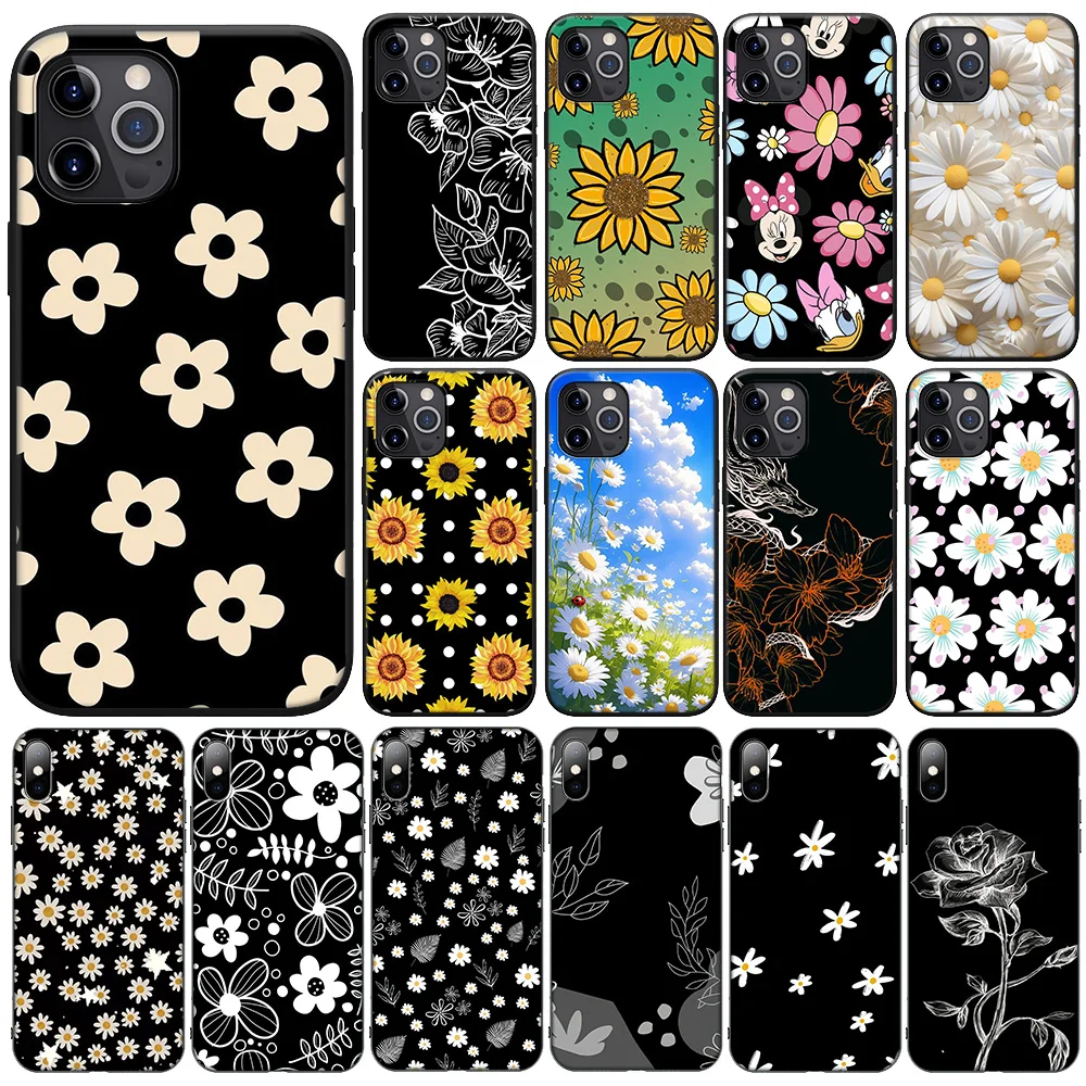 F-100 Little Daisy Flower New Phone Case for Huawei Nova 5T 4E 3i 3 2 2i Y6 Y6P Y7 Y9 Honor 20 20s 9X 7C Prime Lite 2019