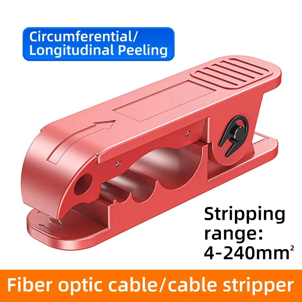 

Fiber Optic Cable Cutter IPC-240 Rotary Cutting Multi-function Stripper Stripper 240mm Insulated Wire and Cable