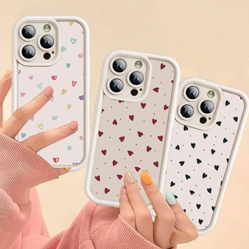 Love Heart Case for Realme C53 C33 C35 C55 C21Y C25Y C12 C15 C25 C30S C11 C20 11 8 5 5s 6s 5i 7i 8i GT Master OPPO F9 Soft Cover