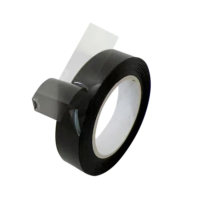 25M/Roll Smoke Matte Black Tape Sticker Guide Fiber Optic Car Ambient Lights Part for 18 in 1 LED Atmosphere Acrylic Strip Light