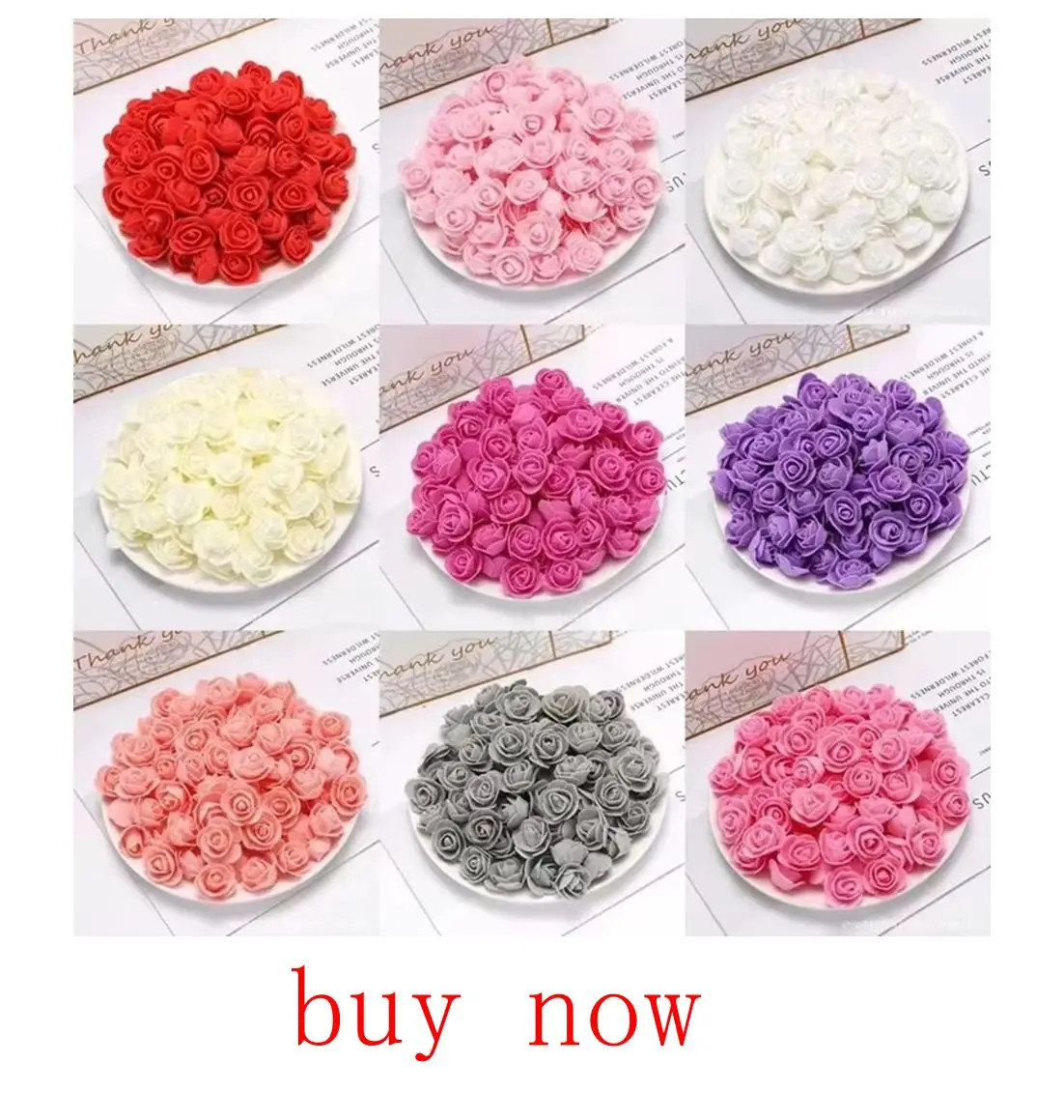 10/30 Stück Künstliche Blumen Seidenrosen Hochzeit Garten Festival Party Kranz Kopfschmuck DIY Geschenke Heimdekoration Vase Scrapbook Brautdekoration – Detail 3