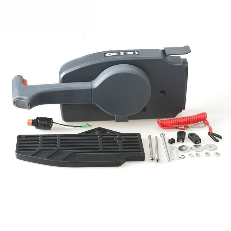FOR  Yamaha Outboard Motor 703-48205-16 Push Away (Forward) Boat Engine Replaces703-48205 Remote Control Box Assy (Simple)