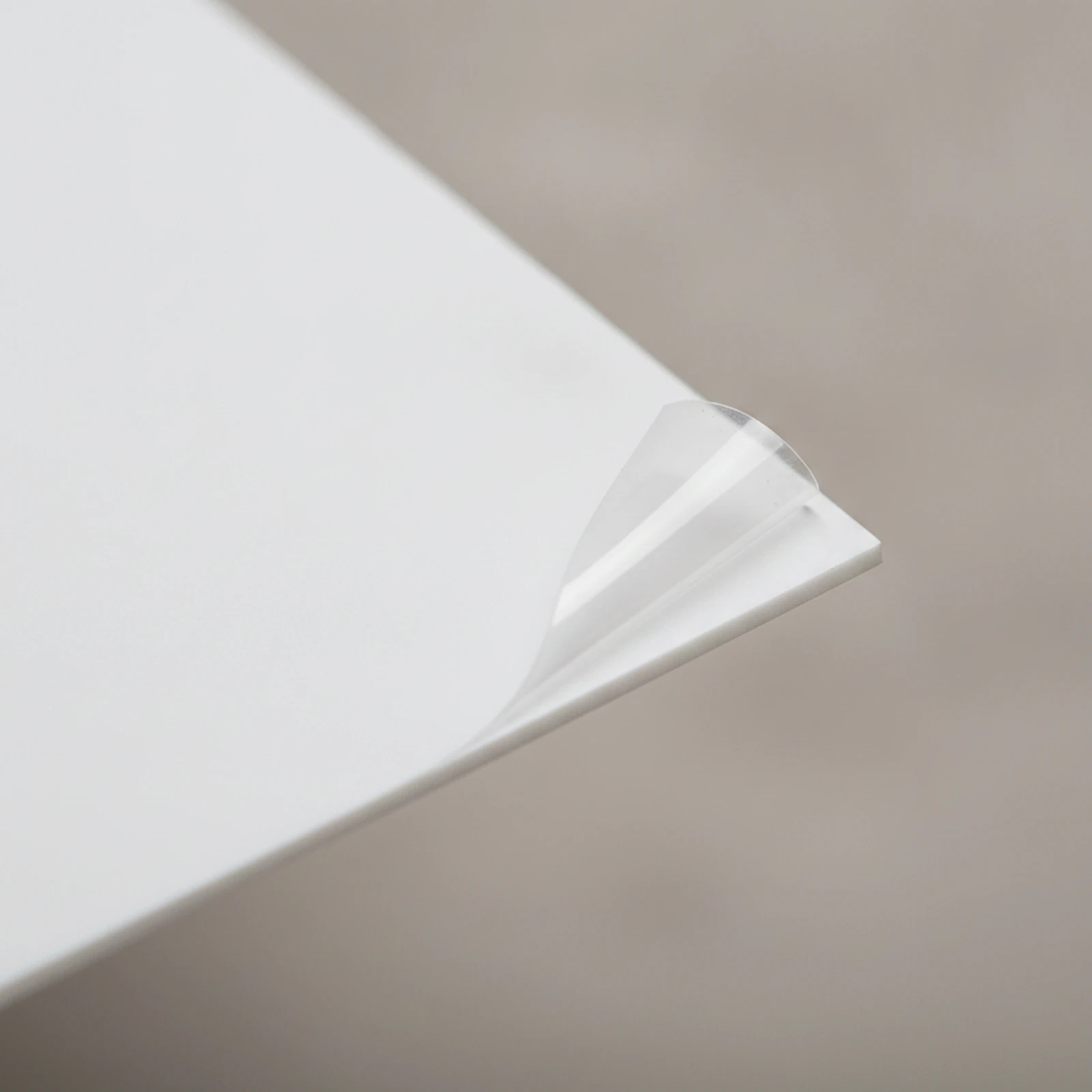 4 Piezas de Lámina de Plástico ABS con Película Protectora, Termoplástico Termoformable, Lámina Rígida de ABS para Fabricantes