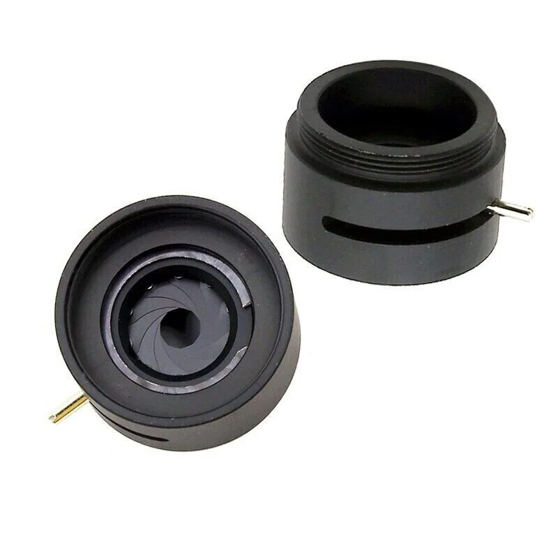 4pcs Adjustable Aperture 1-12mm Iris Diaphragm C to CS Camera Lens Adapter Ring