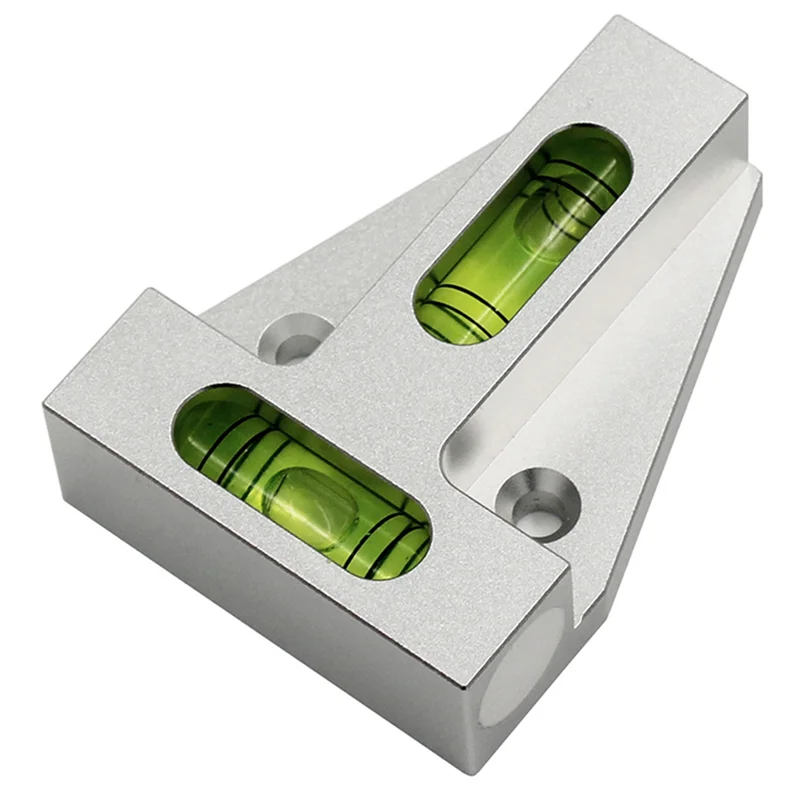 A22I T Type Level Meter, Mini Spirit Level Bubble Two Ways T Type Portable XY Dual-Axis Horizontal Measurement Instrument A