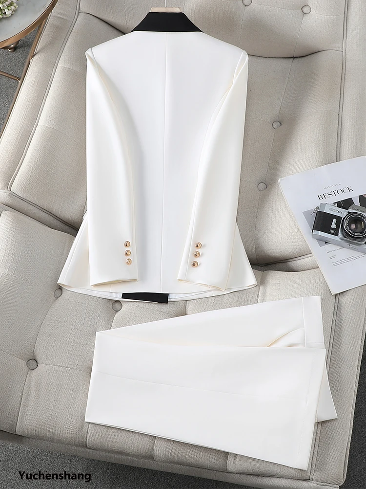 Fashion Ladies Pant Suit Women - Khaki Formal Wear Men ulasan dan harga