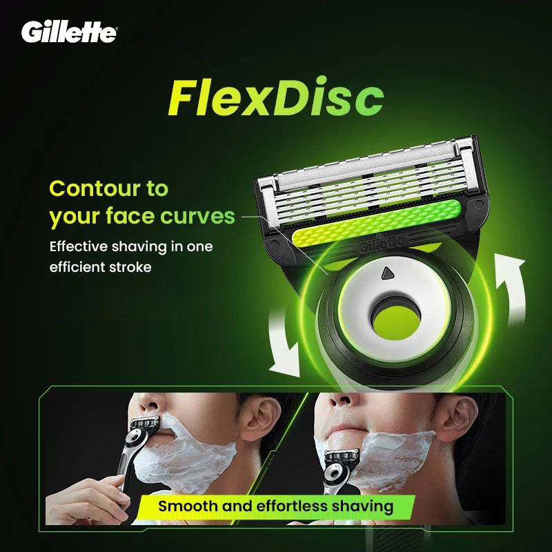 Gillette Labs Razor FlexDisc Blade Safe Men‘s Razor