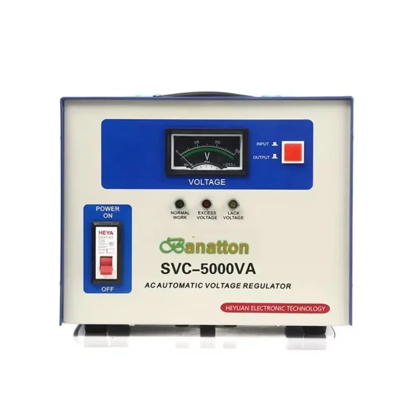 Servo Motor Type Svc-5000va Ac Automatic Voltage Regulator/stabilizer/avr