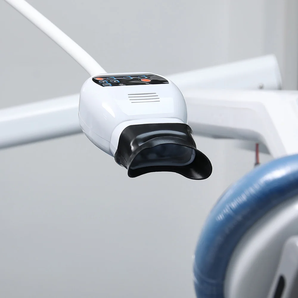 AZDENT Dental Kaltlicht Lampe 3 Farbe Schreibtisch Zahnaufhellung Maschine Bleichen Beschleuniger Gerät LED Licht Zahnmedizin Ausrüstung – Detail 4