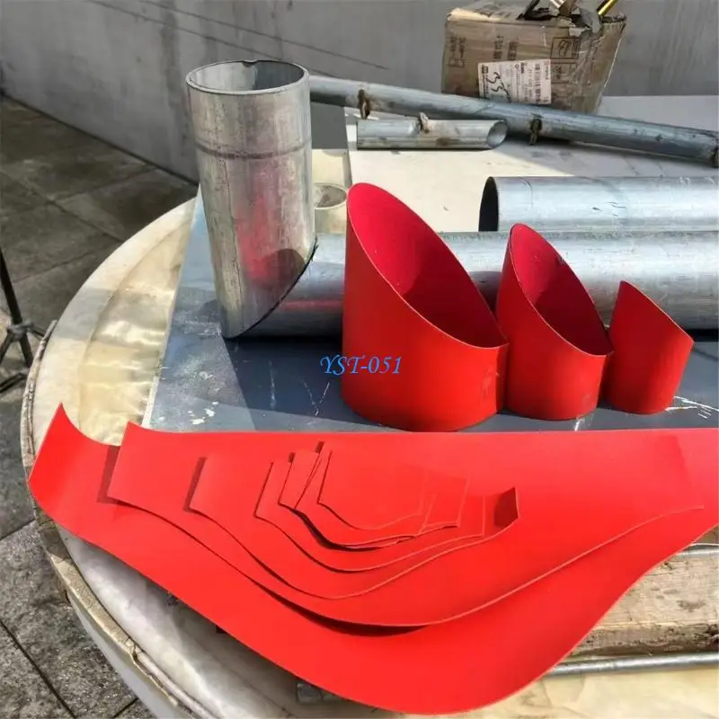 E15A Pipe Saddles Template Cutting Guide For Precise Saddles Joint Marking And Cutting