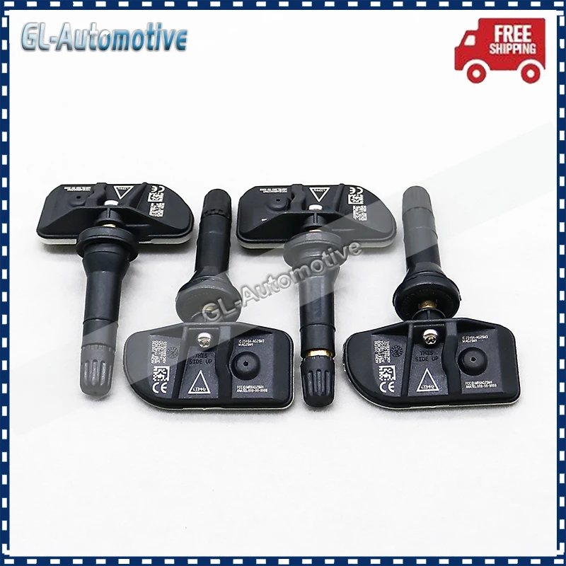 

Set of (4) TPMS JX7T-1A180-CA Tire Pressure Sensor for Ford Explorer Focus Kuga Puma S-Max Transit 433MHz