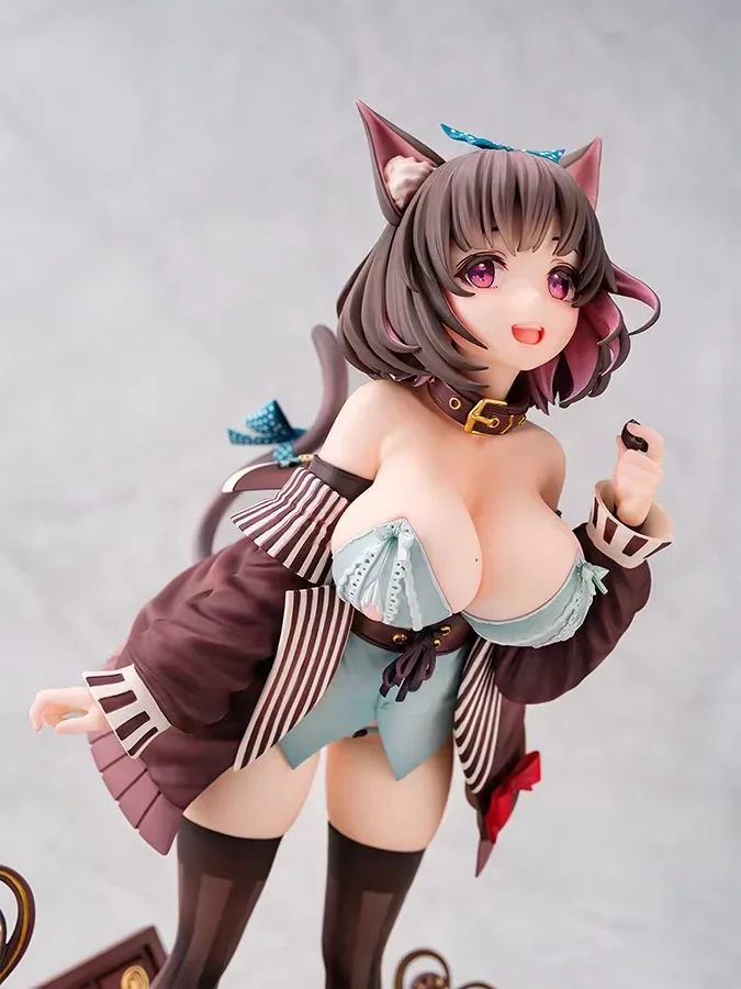 100% Originele Rocket Boy Mauve chocolade Sexy Girl Anime Figuur PVC Collectible Model Speelgoed Cadeau voor Jongens Ornamenten Desktop