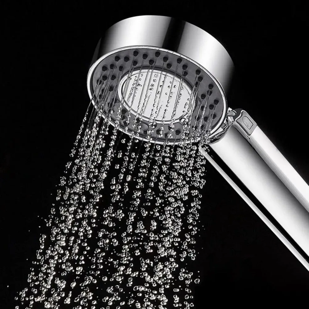 Shower Head 1/2inch ABS Double-Sided Shower Nozzle Bath Pressurized Bathroom Faucet Bath Shower Accessories Replacement