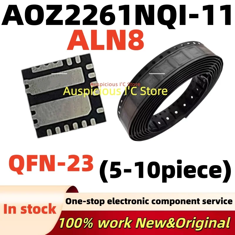 (5pcs)100% New ALNB ALN8 AOZ2261NQ AOZ2261N AOZ2261NQI-11 QFN-23