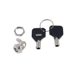 Tubolare MS102 16-30mm con 2 chiavi per armadio porta armadio serratura a camma cassetta delle lettere serratura cassetto armadietto Hardware domestico