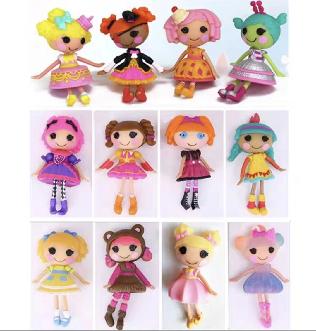 Original Lalaloopsy Mini Lala Oopsie Princess Doll Figure Dolls For Girls Kids Toys Decoration Children Gifts LALAwanou