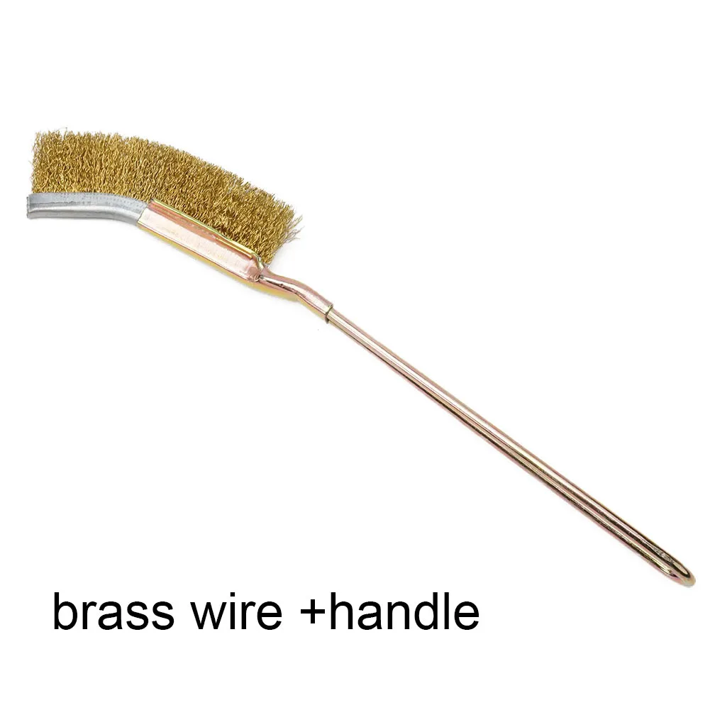 1pc Wire Brush Metal Rust Remove Rust Brushes Steel Brass Nylon Cleaning Brushes Polishing Detail Metal Brushes Cleaning Tool