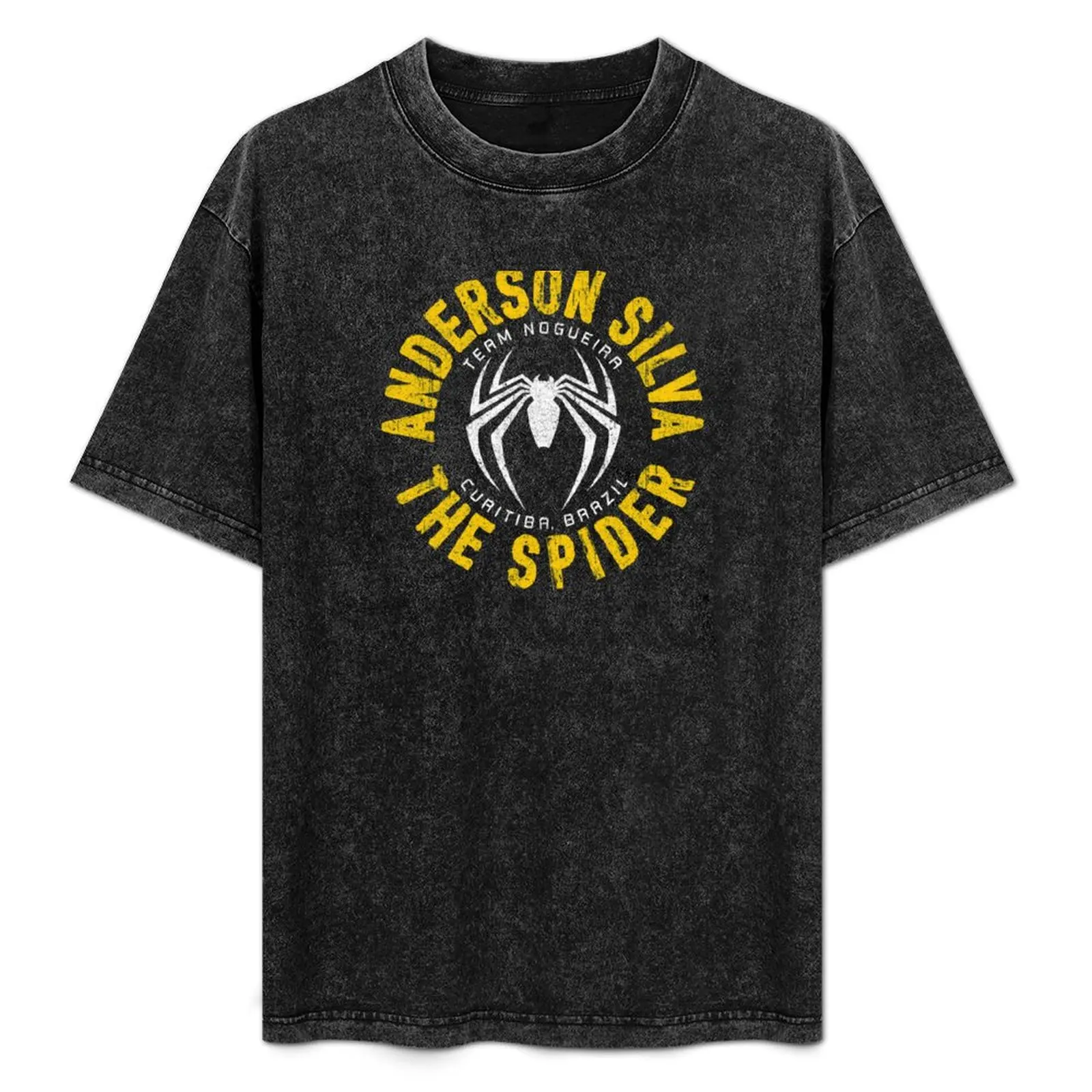 

Anderson The Spider Silva T-Shirt vintage t shirts blacks summer clothes plain white t shirts men