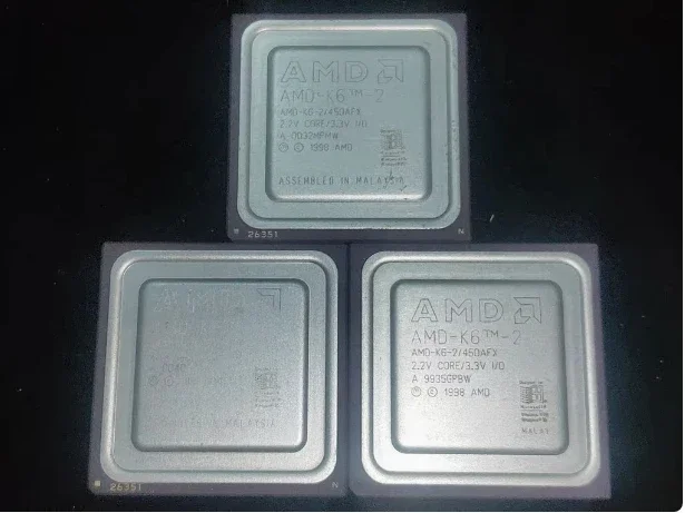 

AMD K6-2/450AFX Antique CPU Collection, Used